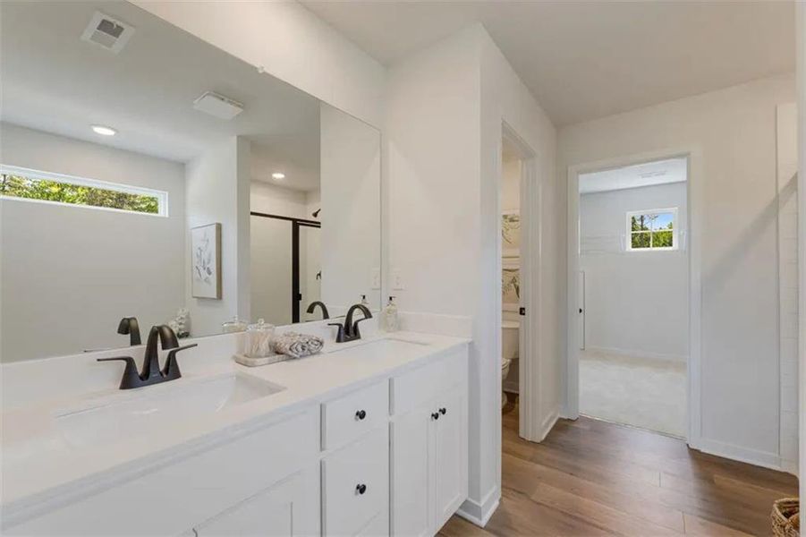 Furnished interior view inside a new home in Hawthorne Reserve, Dallas (Image 7).