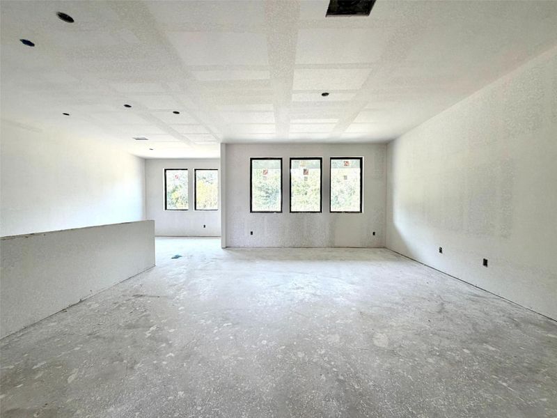 Actual progress of your home.