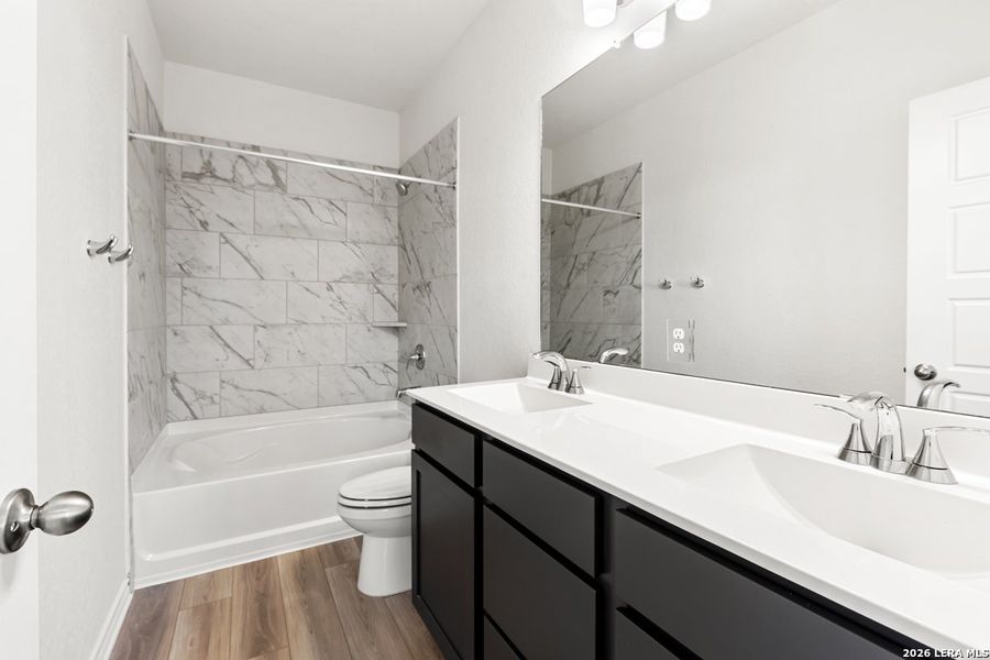 Furnished interior view inside a new home in Knox Ridge, Converse (Image 8).
