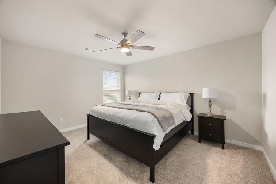 Furnished interior view inside a new home in Marvida, Cypress (Image 33).