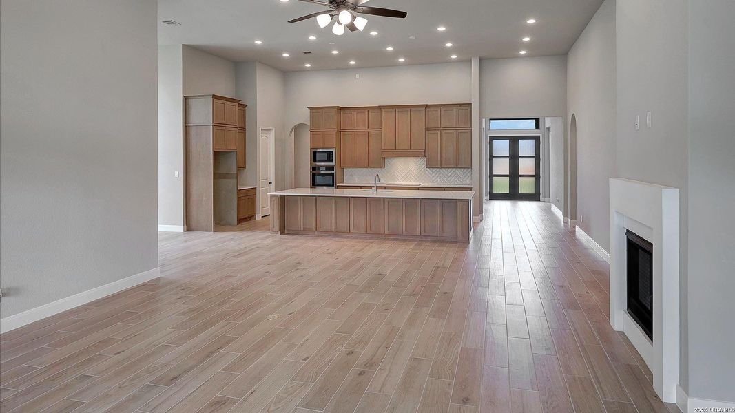 Furnished interior view inside a new home in Megan's Landing, Castroville (Image 9).