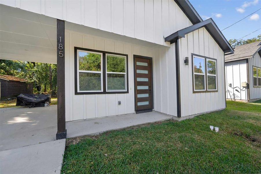 Exterior details and patio area of a home in , Payne Springs (Image 21). Exterior details and patio area of a home in , Payne Springs (Image 21).