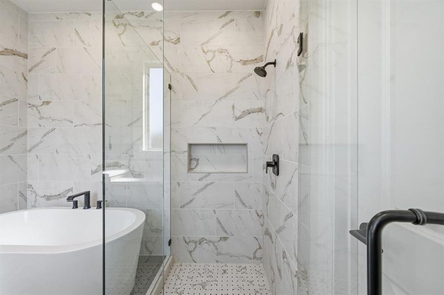 Furnished interior view inside a new home in Wildflower Ranch: 50ft. lots, Dish (Image 13).