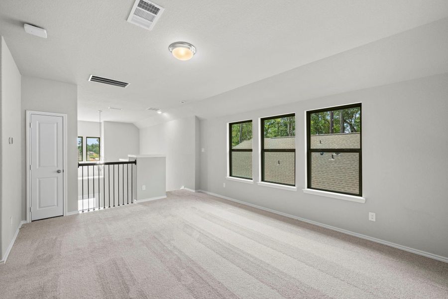 Spacious, unfurnished interior of a new home in Two Step Farm, Montgomery (Image 27). Spacious, unfurnished interior of a new home in Two Step Farm, Montgomery (Image 27).