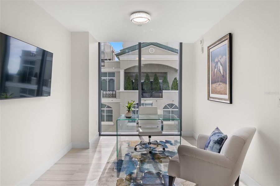 Furnished interior view inside a new home in , Tampa (Image 55).