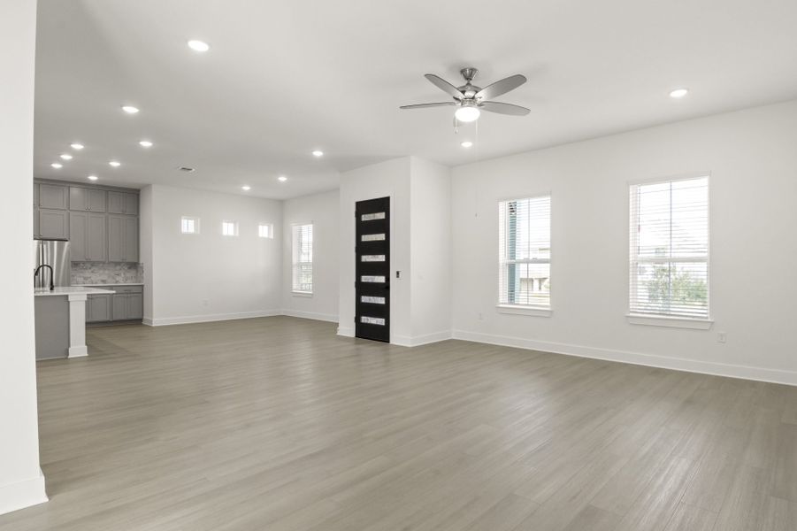 Spacious, unfurnished interior of a new home in Easton Park, Austin (Image 18).