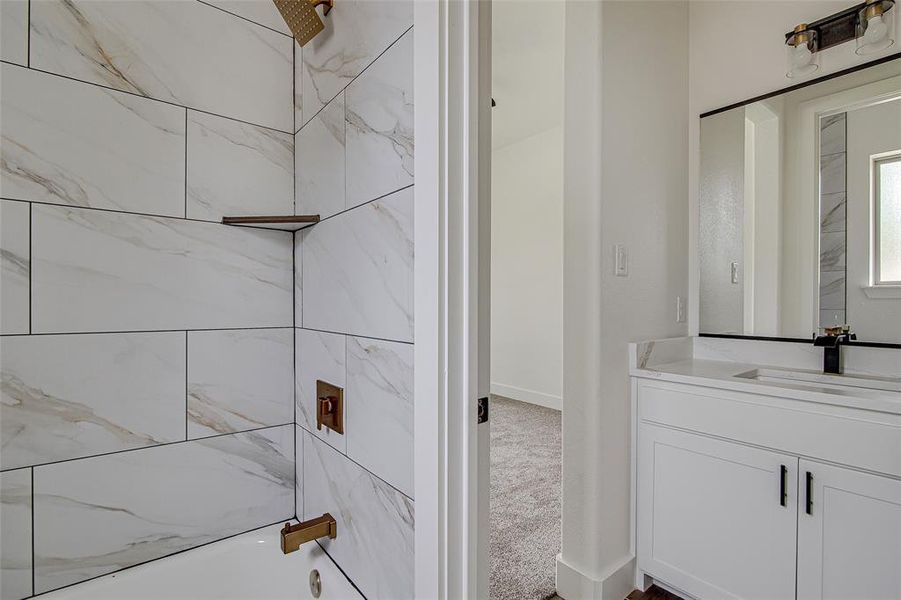 Close-up of interior finishes inside a home in , Grand Prairie (Image 15).