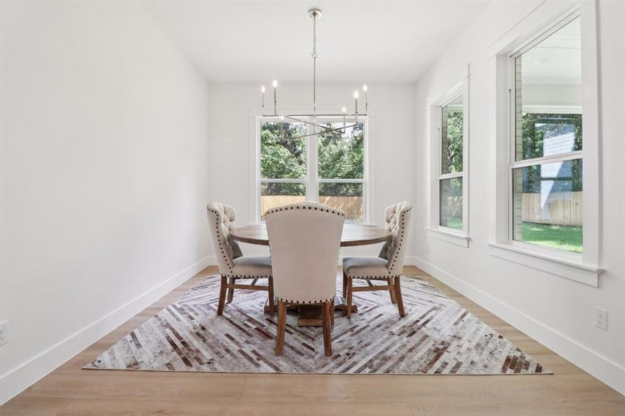Furnished interior view inside a new home in , Euless (Image 11). Furnished interior view inside a new home in , Euless (Image 11).