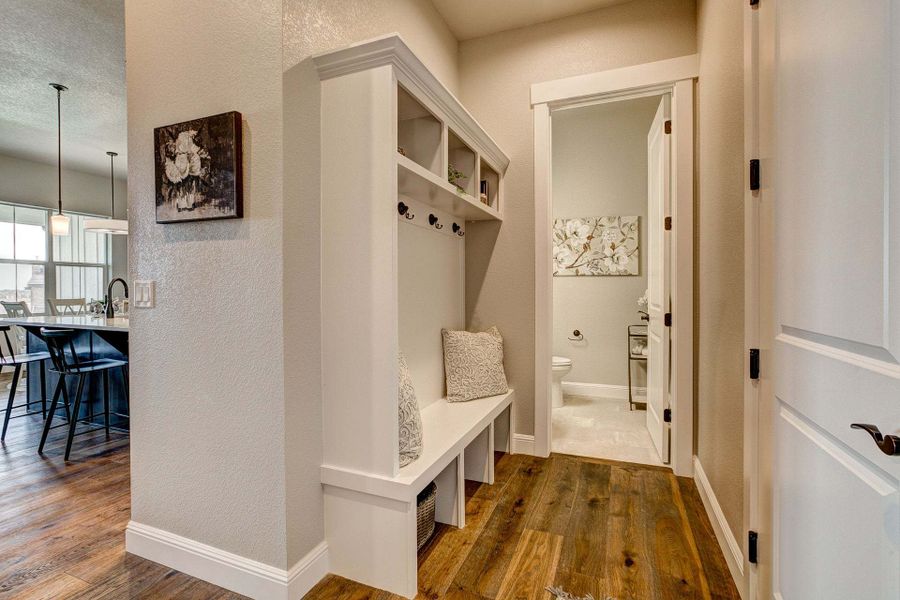 Mudroom - Not Actual Home - Finishes May Vary