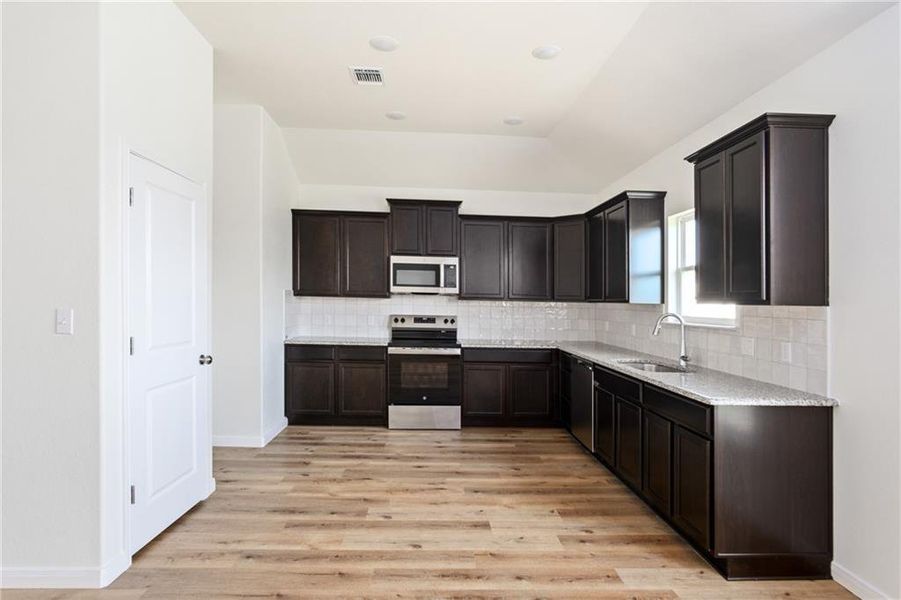 Furnished interior view inside a new home in , Temple (Image 6). Furnished interior view inside a new home in , Temple (Image 6).