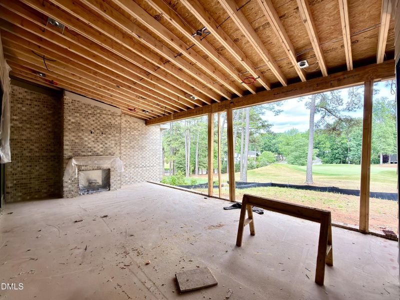 Rear Porch