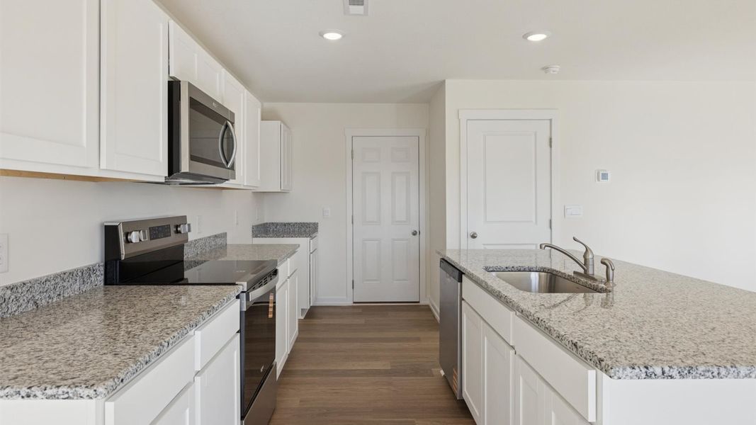Furnished interior view inside a new home in Highland View, Seymour (Image 4).