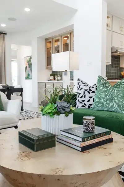 Representative Family Room - some options shown