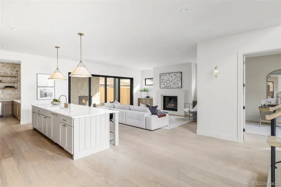 Furnished interior view inside a new home in , Denver (Image 3). Furnished interior view inside a new home in , Denver (Image 3).