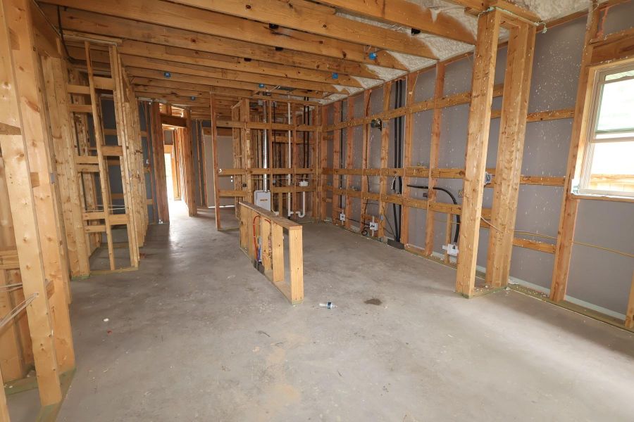 In-progress construction of a new home in Prairieland Village - Grove Collection, Cypress, TX (Image 10).