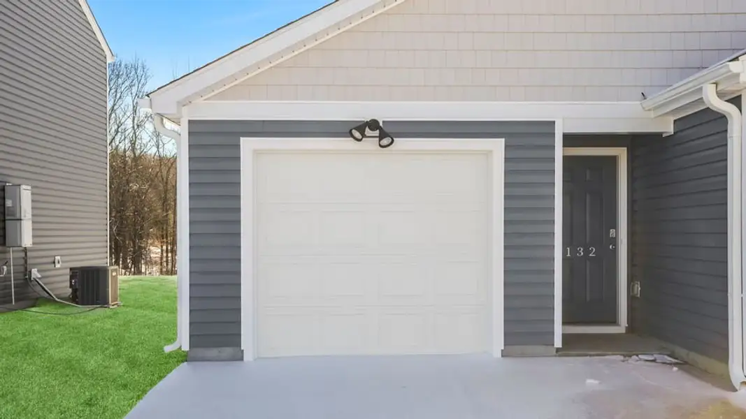 Exterior details and patio area of a home in Harper Ridge, Roebuck (Image 3).