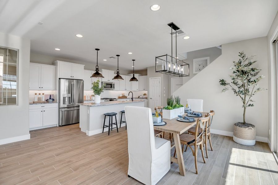 Furnished interior view inside a new home in Ironwood Villages at North Creek, Queen Creek (Image 35).