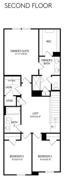 2nd Floor Layout 2nd Floor Layout