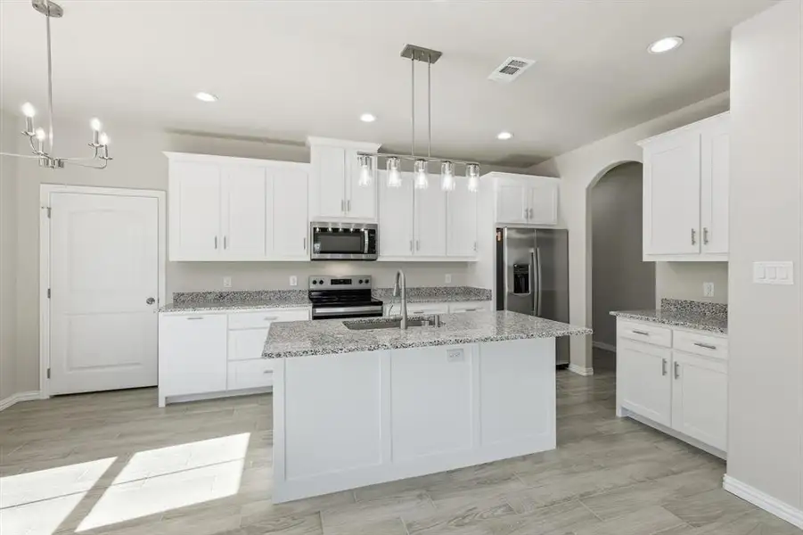 Furnished interior view inside a new home in , Bridgeport (Image 7).