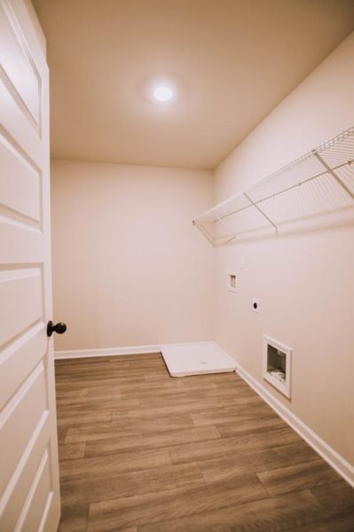 Representative unfurnished interior of a home built from the Reynolds by Piedmont Residential in Hampton Ridge, Jefferson (Image 20).