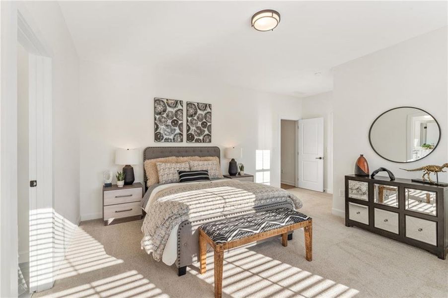Furnished interior view inside a new home in The Reserve at Knollwood, Canton (Image 8). Furnished interior view inside a new home in The Reserve at Knollwood, Canton (Image 8).