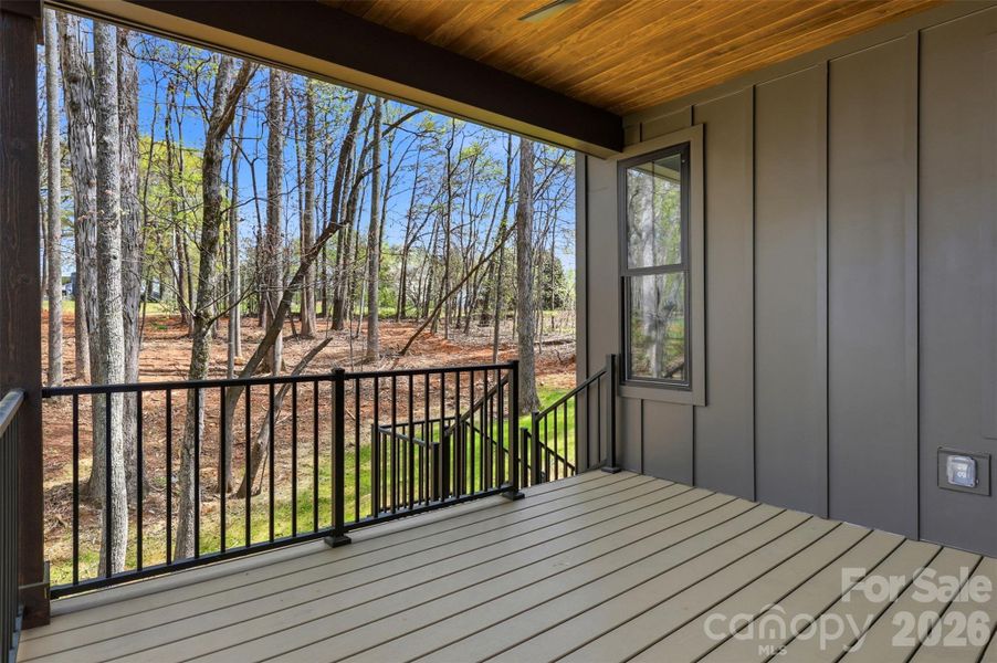 Exterior details and patio area of a home in , Lincolnton (Image 3).