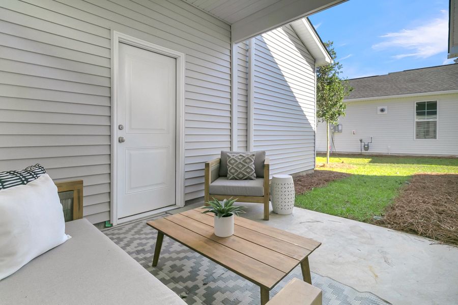 Furnished interior view inside a new home in Six Oaks, Summerville (Image 5).