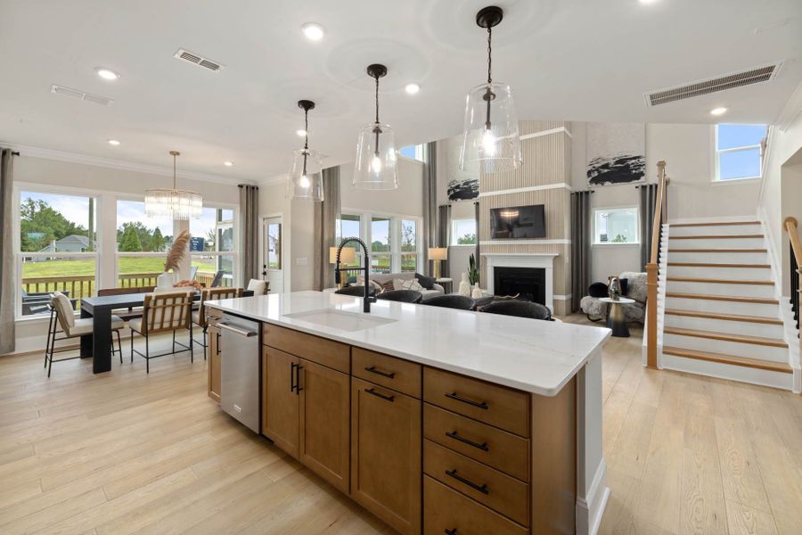 Kitchen with Large Island