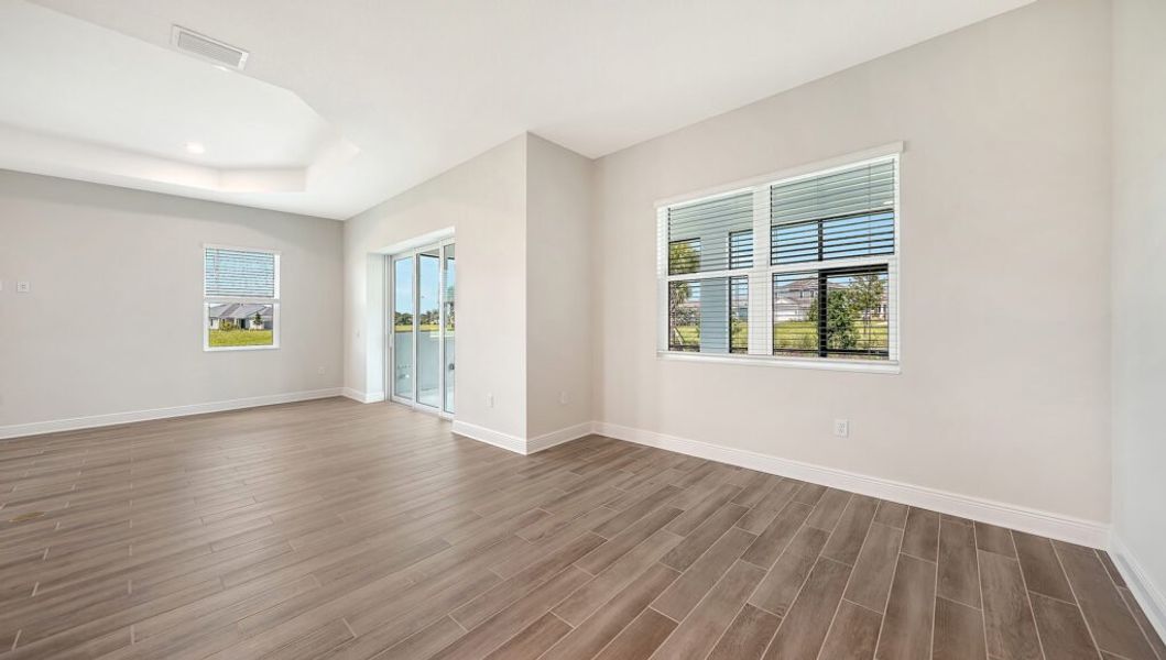 Spacious, unfurnished interior of a new home in Canoe Creek, Parrish (Image 26). Spacious, unfurnished interior of a new home in Canoe Creek, Parrish (Image 26).