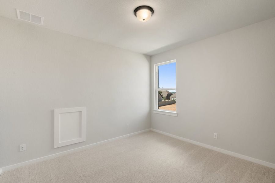 Spacious, unfurnished interior of a new home in Park Collection At Wolf Ranch, Georgetown (Image 52).