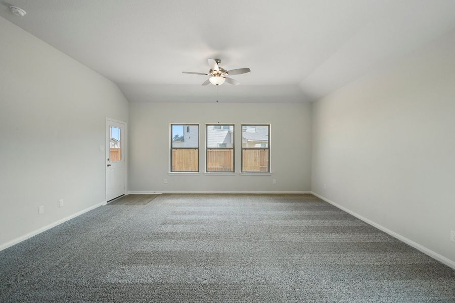 Garner Floorplan - Family Room