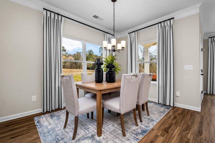 Furnished interior view inside a new home in Cantigny Park, Clarksville (Image 3).