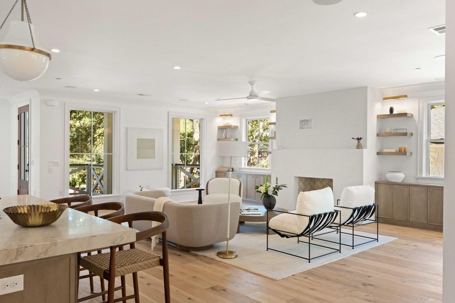 Furnished interior view inside a new home in , Isle Of Palms (Image 34). Furnished interior view inside a new home in , Isle Of Palms (Image 34).