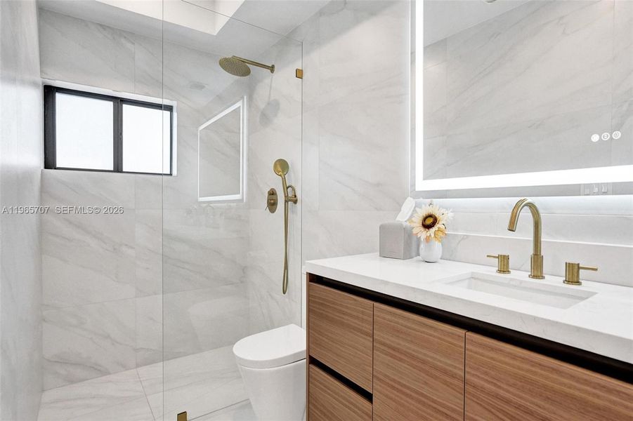 Furnished interior view inside a new home in , North Miami Beach (Image 32).