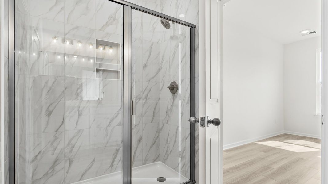 Furnished interior view inside a new home in Indigo at the Preserve, Longs (Image 18). Furnished interior view inside a new home in Indigo at the Preserve, Longs (Image 18).