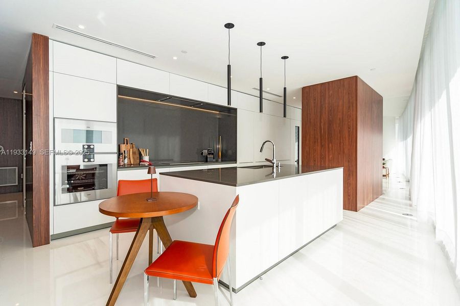 Furnished interior view inside a new home in , Miami (Image 29).