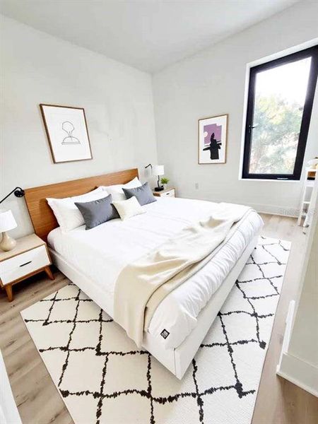 Furnished interior view inside a new home in , Flagler Beach (Image 46).