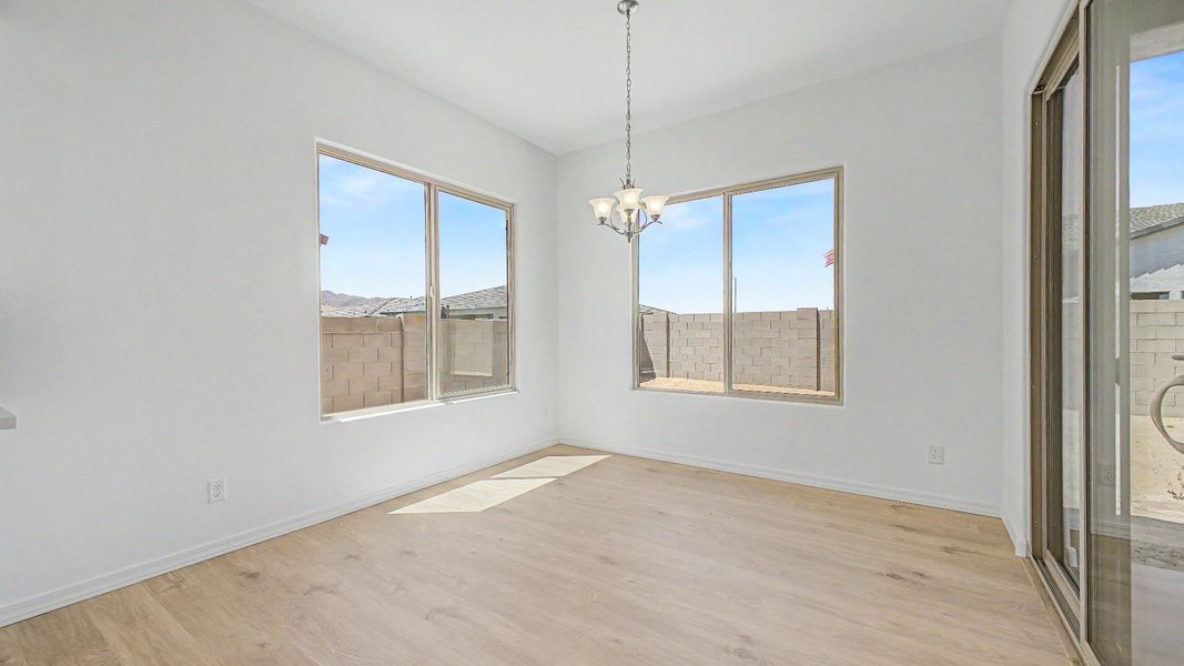 Furnished interior view inside a new home in Windrose, Waddell (Image 12).