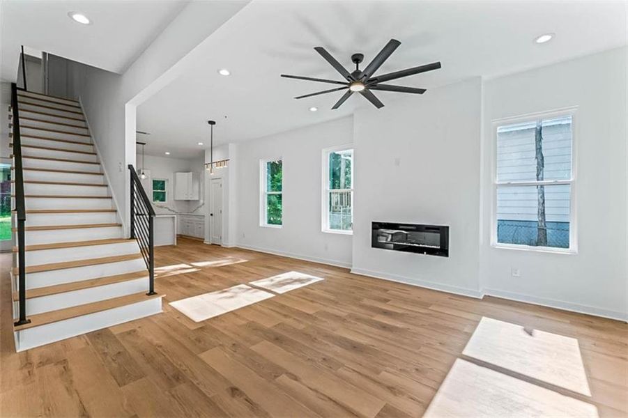 Spacious, unfurnished interior of a new home in , East Point (Image 32). Spacious, unfurnished interior of a new home in , East Point (Image 32).