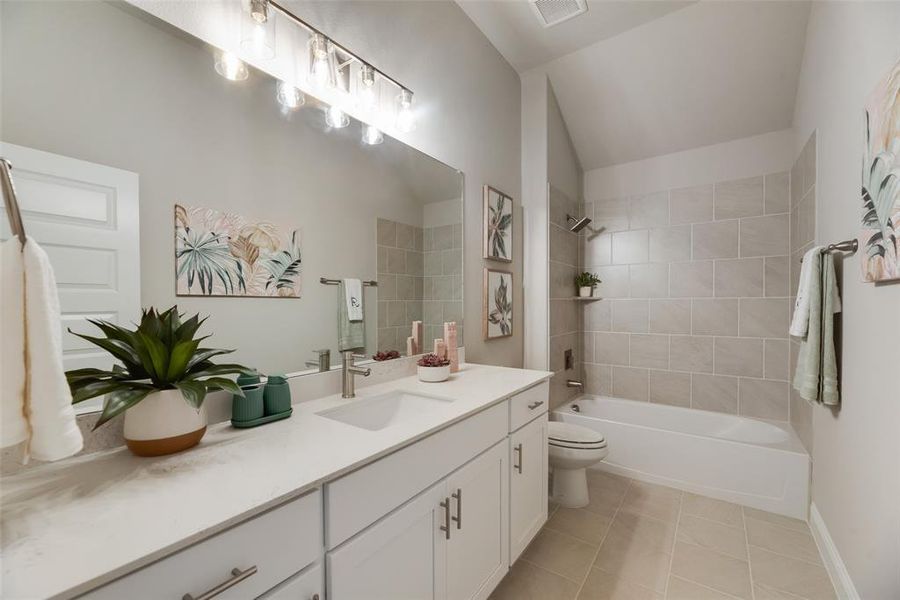 Furnished interior view inside a new home in , Royse City (Image 9).