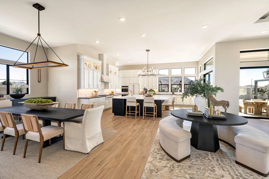 Representative furnished interior of a home built from the Lustre Plan 9003 by Tri Pointe Homes in Emberly, Gilbert (Image 9). Representative furnished interior of a home built from the Lustre Plan 9003 by Tri Pointe Homes in Emberly, Gilbert (Image 9).