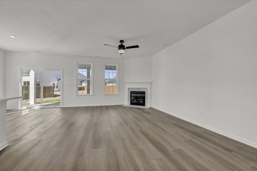 Spacious, unfurnished interior of a new home in Grand Park, Leland (Image 14).