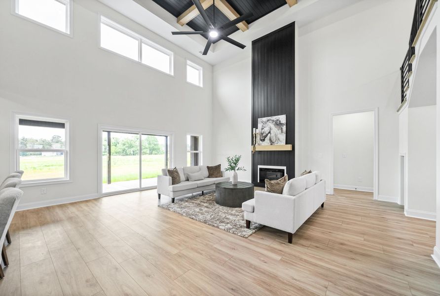 Representative furnished interior of a home built from the Aspen Ridge by Rockwood Homes in Wofford Estates, Clarksville (Image 5). Representative furnished interior of a home built from the Aspen Ridge by Rockwood Homes in Wofford Estates, Clarksville (Image 5).