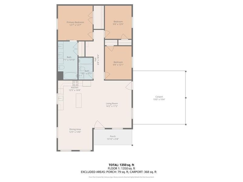 2D floor plan layout of this home in , Diboll, TX (Image 5). 2D floor plan layout of this home in , Diboll, TX (Image 5).