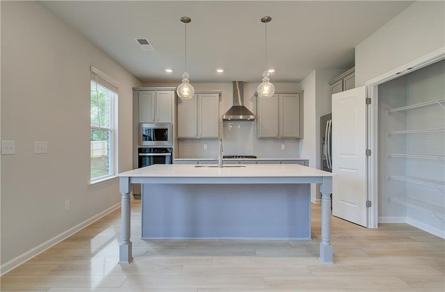 Furnished interior view inside a new home in Burchwood, Stockbridge (Image 7).