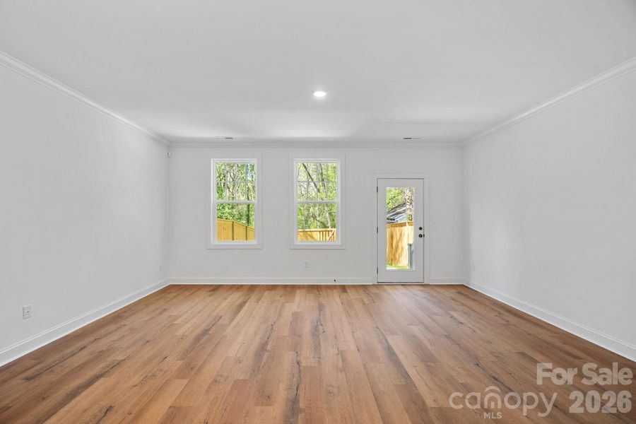 Spacious, unfurnished interior of a new home in , Charlotte (Image 18).