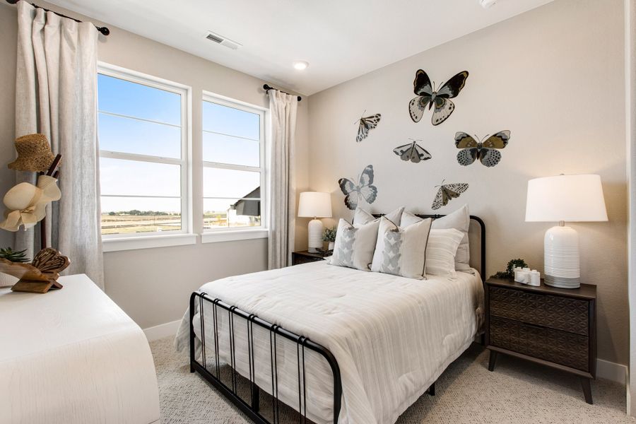 Representative furnished interior of a home built from the The Torin by Tri Pointe Homes in Cordovan, Firestone (Image 28). Representative furnished interior of a home built from the The Torin by Tri Pointe Homes in Cordovan, Firestone (Image 28).
