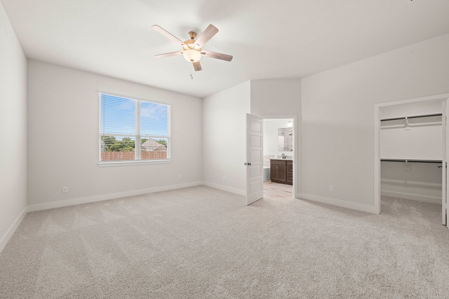 Spacious, unfurnished interior of a new home in Liberty Oaks, Waco (Image 11). Spacious, unfurnished interior of a new home in Liberty Oaks, Waco (Image 11).