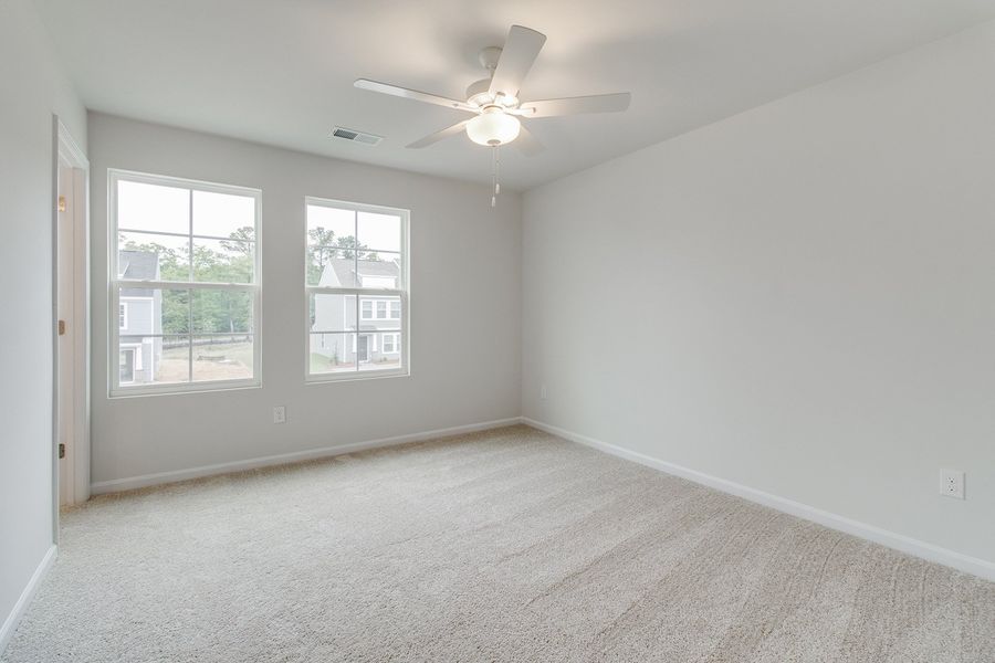 Spacious, unfurnished interior of a new home in Padgett Commons, Hopkins (Image 19).