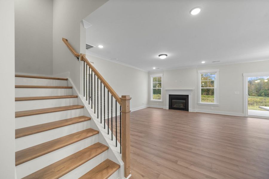 Spacious, unfurnished interior of a new home in Monterra, Kernersville (Image 27).